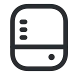 External Drive SVG Icon